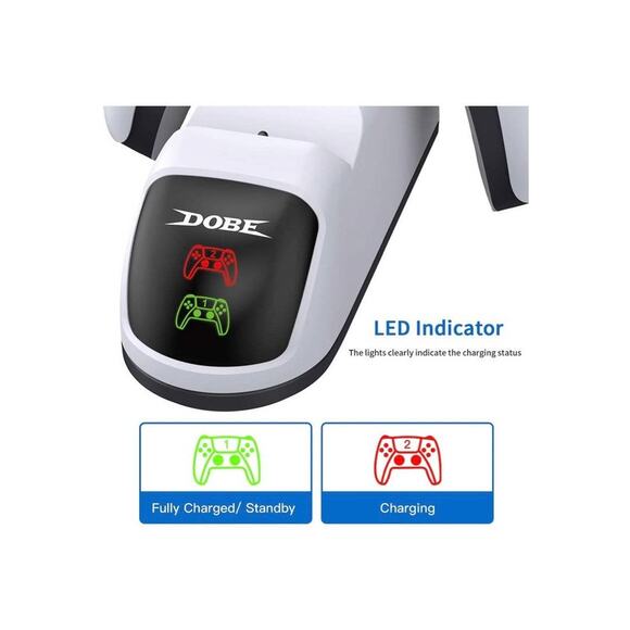 PS5 controller charging dock - Picture 3 of 8